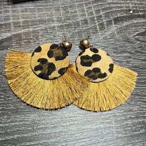 Animal Print Earrings